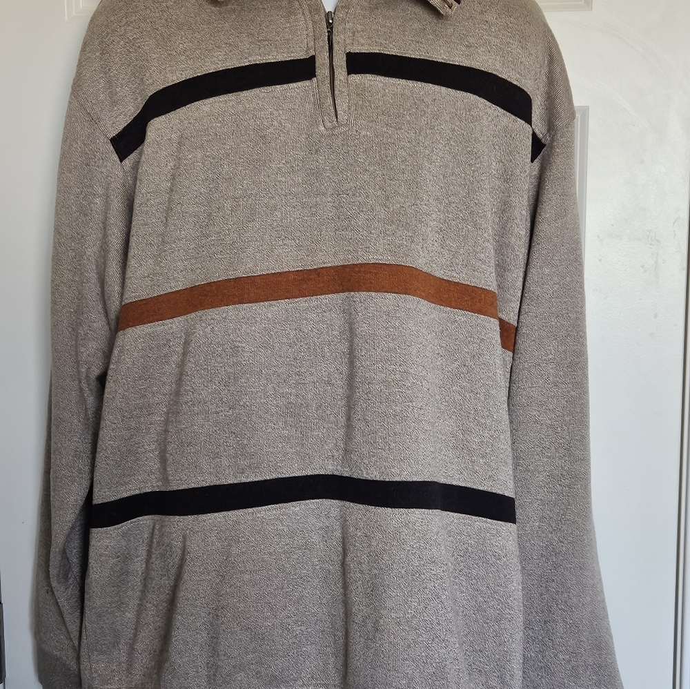 Mens 1/4 zip sweater